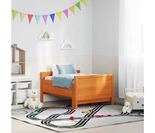 Lovos Rėmas Vaško Ruda 80 X 200 Cm Apdirbta Mediena