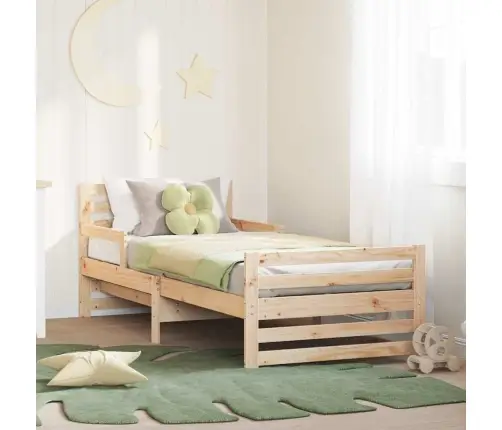 Lovos Rėmas Su Galvūgalio Ruda 80 X 200 Cm Apdirbta Mediena