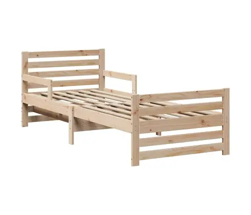 Lovos Rėmas Su Galvūgalio Ruda 80 X 200 Cm Apdirbta Mediena