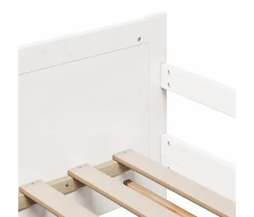 Pagarināms Gultas Rāmis Bērniem Other Balts 80 X 130 / 165 / 200 Cm Vidaxl