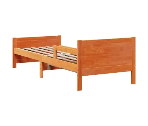 Voodi Raam Peaga Vahapruun 80 X 200 Cm Tehispuit