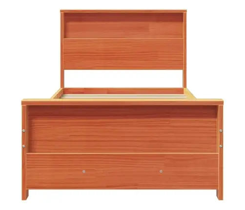 Lovos Rėmas Vaško Ruda 100 X 200 Cm Apdirbta Mediena