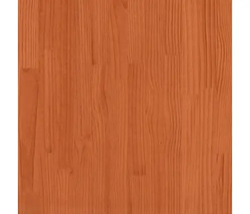 Gultas Rāmis Vaska Brūna 80 X 200 Cm Priedes Masīvkoks Vidaxl