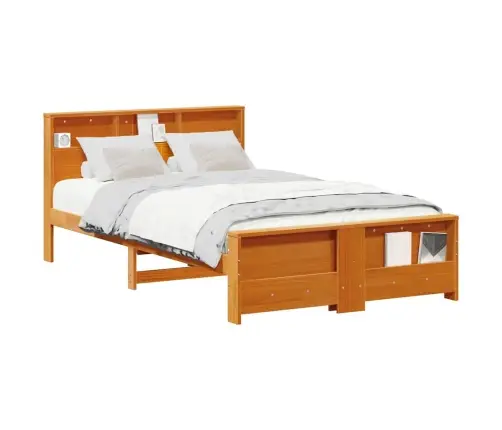 Voodi Raam Peaga Vahapruun 140 X 190 Cm Tehispuit