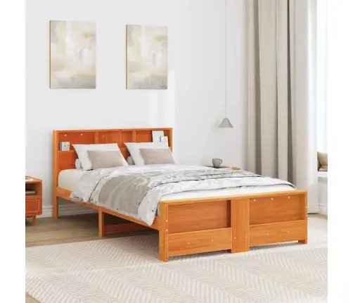 Voodi Raam Peaga Vahapruun 135 X 190 Cm Tehispuit