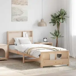 Gultas Rāmis Brūna 90 X 190 Cm Inženierijas Koks Vidaxl Gultas Rāmis Brūna 90 X 190 Cm Inženierijas Koks Vidaxl