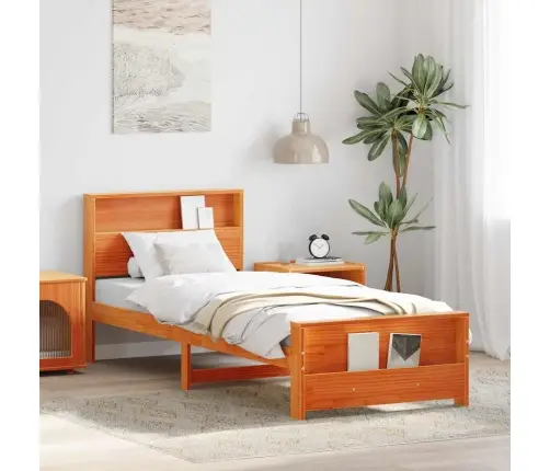 Voodi Raam Peaga Vahapruun 75 X 190 Cm Tehispuit