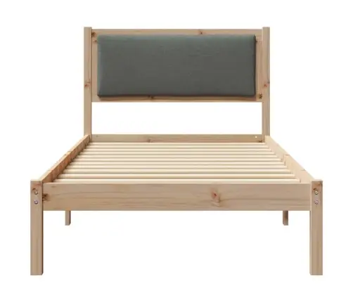 Lovos Rėmas Tamsiai Pilka 100 X 200 Cm Kietos Pušies Mediena