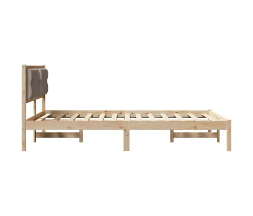Gultas Rāmis Ar Galvas Klāju Pelēkbrūna 150 X 200 Cm Audums Vidaxl Gultas Rāmis Ar Galvas Klāju Pelēkbrūna 150 X 200 Cm Audums Vidaxl