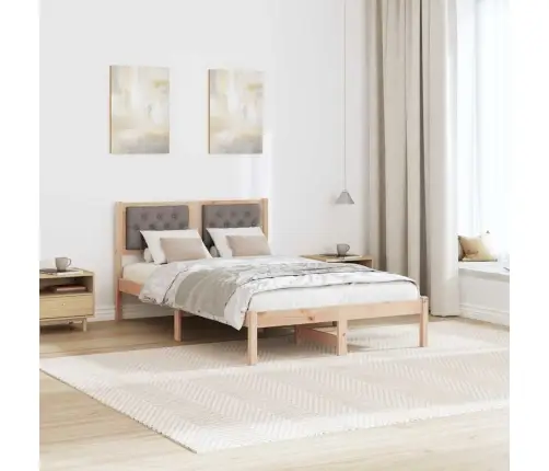 Lovos Rėmas Taupe 135 X 190 Cm Kietos Pušies Mediena