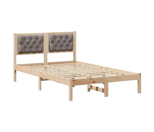 Lovos Rėmas Taupe 135 X 190 Cm Kietos Pušies Mediena