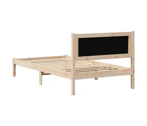 Lovos Rėmas Taupe 100 X 200 Cm Kietos Pušies Mediena