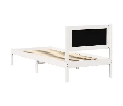 Lovos Rėmas Šviesiai Pilka 80 X 200 Cm Kietos Pušies Mediena