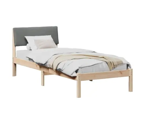 Beti Raam Peaga Pruun Ja Tumehall 75 X 190 Cm Männipuit