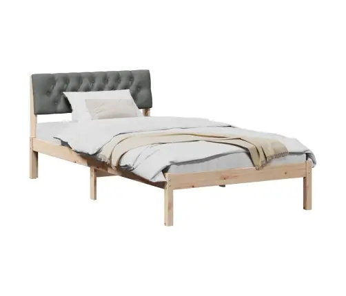 Beti Raam Peaga Pruun Ja Tumehall 100 X 200 Cm Männipuit