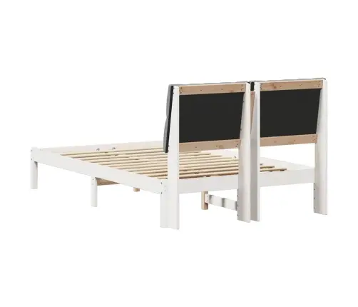 Lovo Rėmas Su Apmuštu Galvūgaliu Balta 120 X 200 Cm