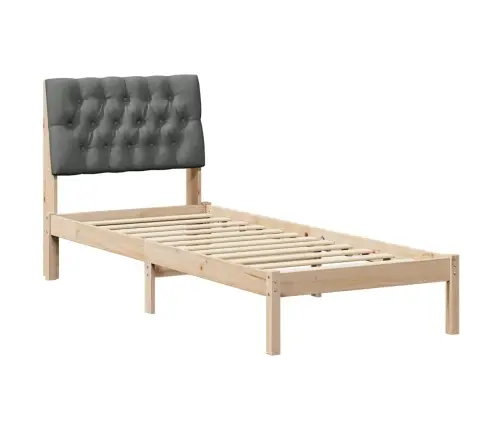 Lovo Rėmas Su Apmuštu Galvūgaliu Su Galvūgalio Ruda 75 X 190 Cm