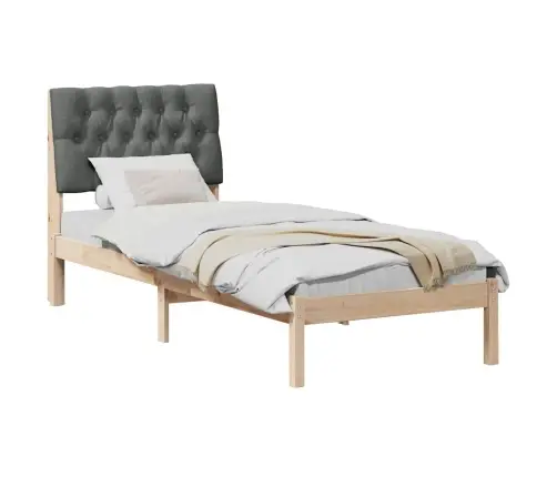 Lovo Rėmas Su Apmuštu Galvūgaliu Su Galvūgalio Ruda 75 X 190 Cm