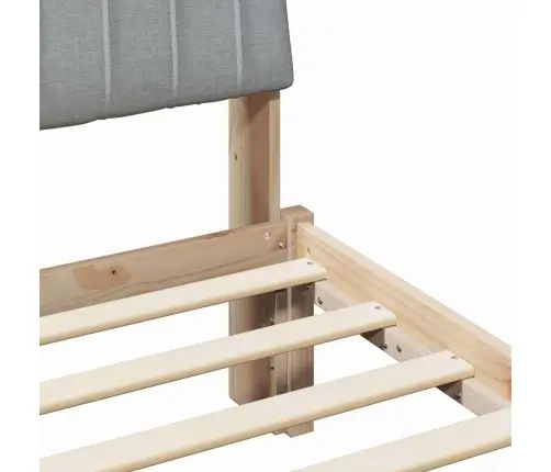 Lovos Rėmas Ruda 120 X 190 Cm Kietos Pušies Mediena