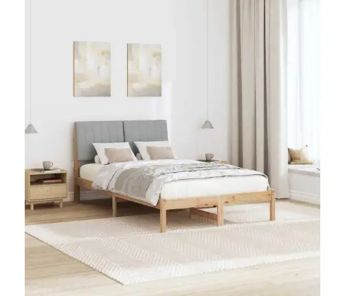 Lovos Rėmas Ruda 120 X 190 Cm Kietos Pušies Mediena