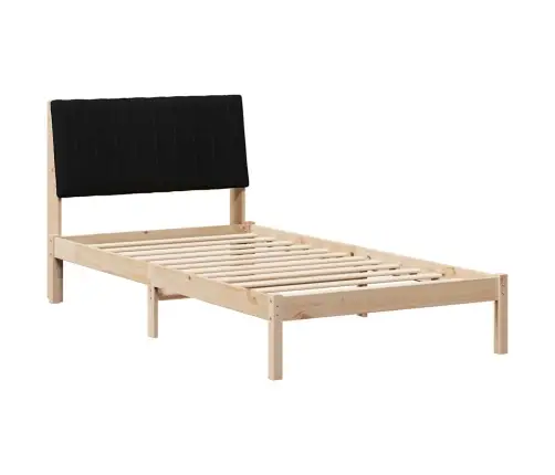 Gultas Rāmis Brūna 100 X 200 Cm Ciets Priedes Koks Vidaxl