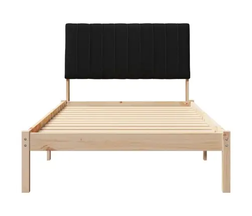 Gultas Rāmis Brūna 100 X 200 Cm Ciets Priedes Koks Vidaxl