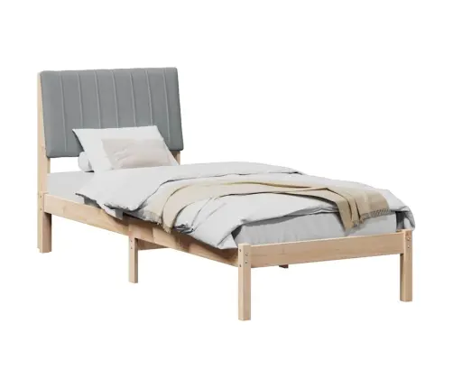 Gultas Rāmis Brūna 80 X 200 Cm Ciets Priedes Koks Vidaxl