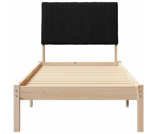 Gultas Rāmis Brūna 80 X 200 Cm Ciets Priedes Koks Vidaxl