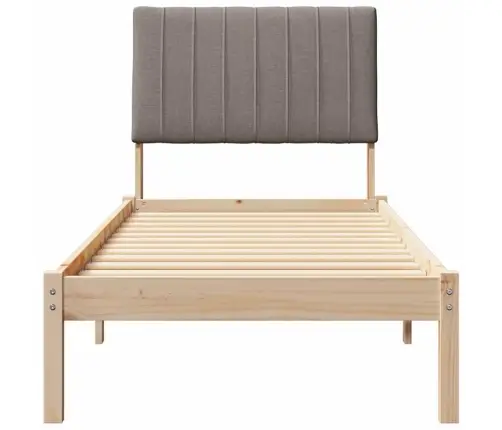 Gultas Rāmis Brūna 80 X 200 Cm Ciets Priedes Koks Vidaxl