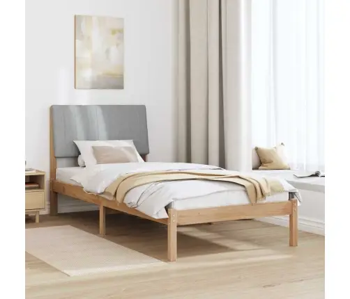 Lovos Rėmas Ruda 90 X 190 Cm Kietos Pušies Mediena