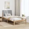 Lovos Rėmas Ruda 90 X 190 Cm Kietos Pušies Mediena