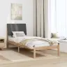 Lovos Rėmas Ruda 75 X 190 Cm Kietos Pušies Mediena
