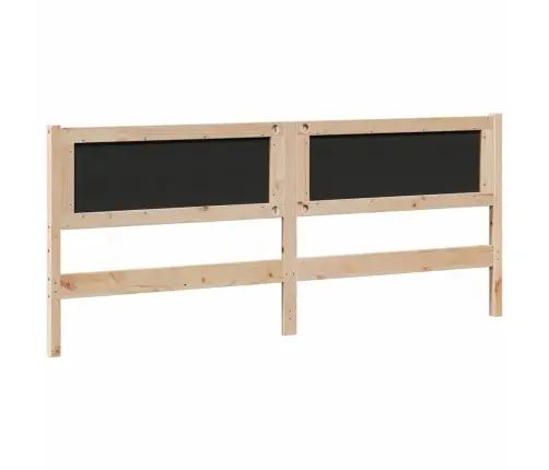 Galvgalis Cits Brūna 180 Cm Priedes Masīvkoks Vidaxl