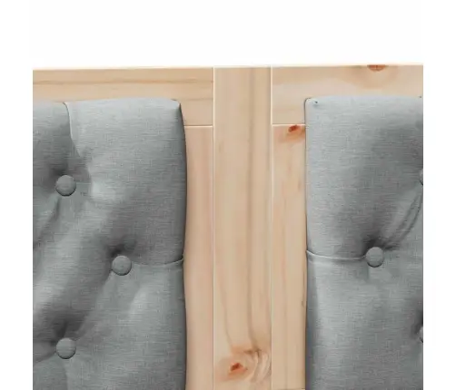 Galvgalis Cits Brūna Un Gaiši Pelēka 200 Cm Priedes Masīvkoks Vidaxl Galvgalis Cits Brūna Un Gaiši Pelēka 200 Cm Priedes Masīvkoks Vidaxl