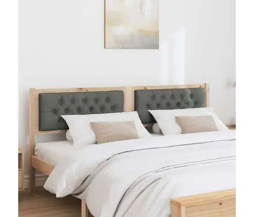 Galvgalis Cits Brūns Un Tumši Pelēks 160 Cm Priedes Masīvkoks Vidaxl