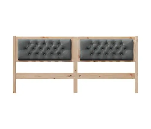 Galvgalis Cits Brūns Un Tumši Pelēks 160 Cm Priedes Masīvkoks Vidaxl