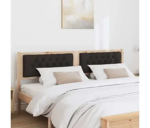 Galvgalis Cits Brūna Un Melna 160 Cm Priedes Masīvkoks Vidaxl