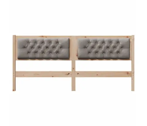 Galvgalis Cits Braun Un Taupe 160 Cm Priedes Masīvkoks Vidaxl