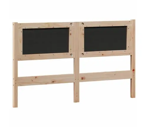 Galvgalis Cits Brūna Un Melna 150 Cm Priedes Masīvkoks Vidaxl