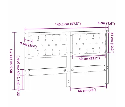 Peats Muu Pruun Ja Helehall 140 Cm Männipuit