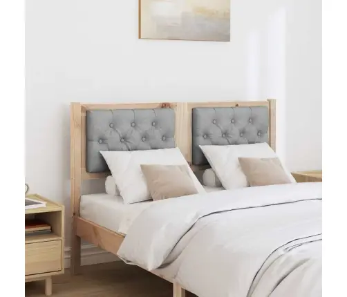 Galvgalis Cits Brūna Un Gaiši Pelēka 135 Cm Priedes Masīvkoks Vidaxl