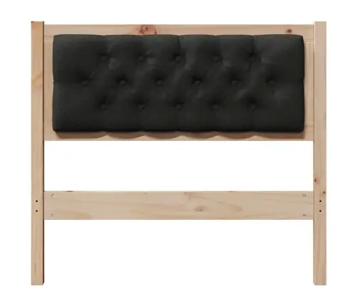 Galvgalis Cits Brūna Un Melna 90 Cm Priedes Masīvkoks Vidaxl