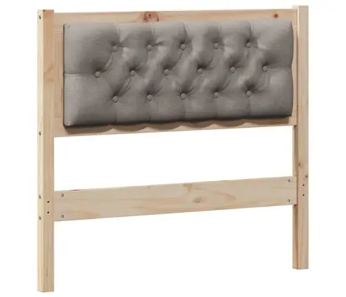 Galvūgalis Kita Ruda Ir Taupe 90 Cm Pušies Masyvas