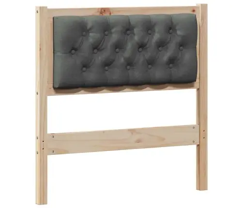 Galvgalis Cits Brūns Un Tumši Pelēks 75 Cm Priedes Masīvkoks Vidaxl