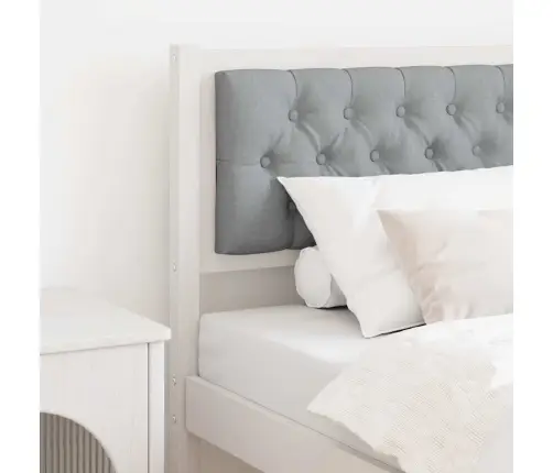 Galvgalis Cits Balts Un Gaiši Pelēks 75 Cm Priedes Masīvkoks Vidaxl