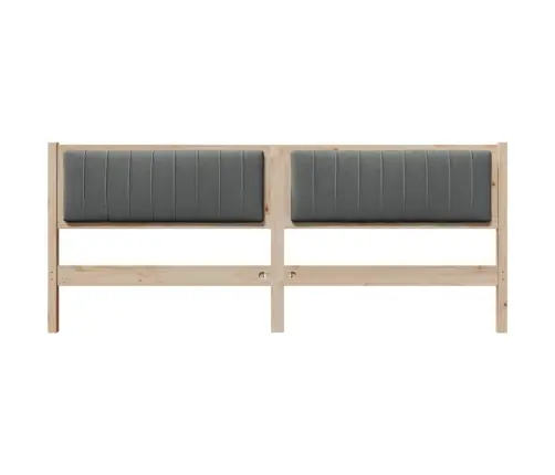 Mīkstināts Gultas Galvgalis Ar Galvas Klāju Brūna 200 Cm Vidaxl