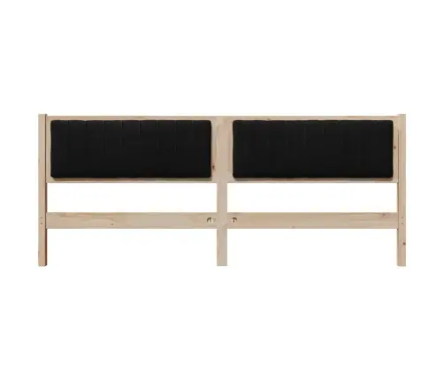 Mīkstināts Gultas Galvgalis Ar Galvas Klāju Brūna 200 Cm Vidaxl