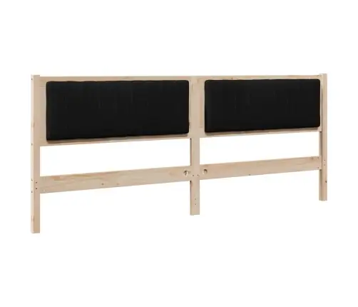 Mīkstināts Gultas Galvgalis Ar Galvas Klāju Brūna 200 Cm Vidaxl