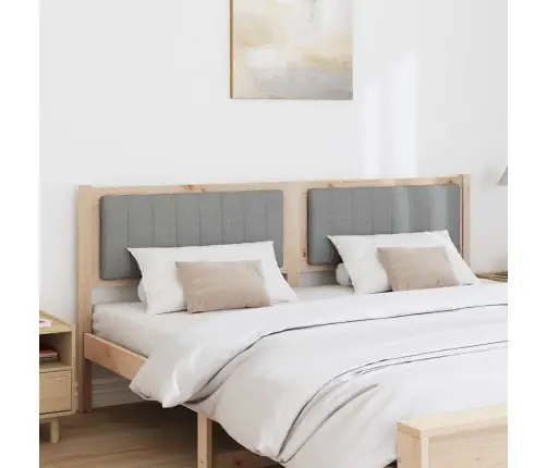 Mīkstināts Gultas Galvgalis Ar Galvas Klāju Brūna 180 Cm Vidaxl