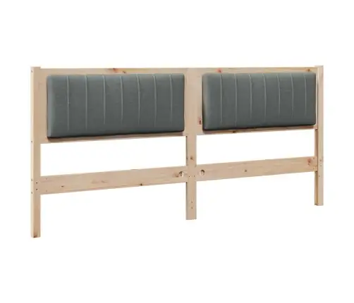 Mīkstināts Gultas Galvgalis Ar Galvas Klāju Brūna 180 Cm Vidaxl